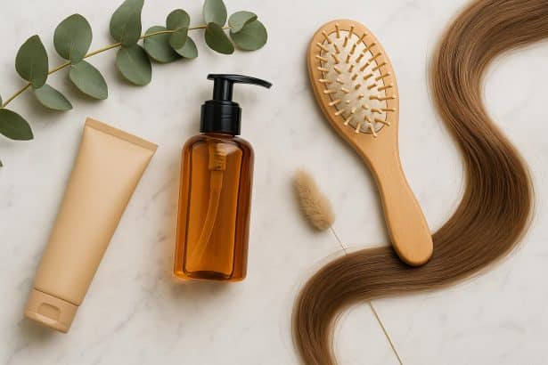 Seasonal haircare products and natural ingredients promoting healthy hair in Australia