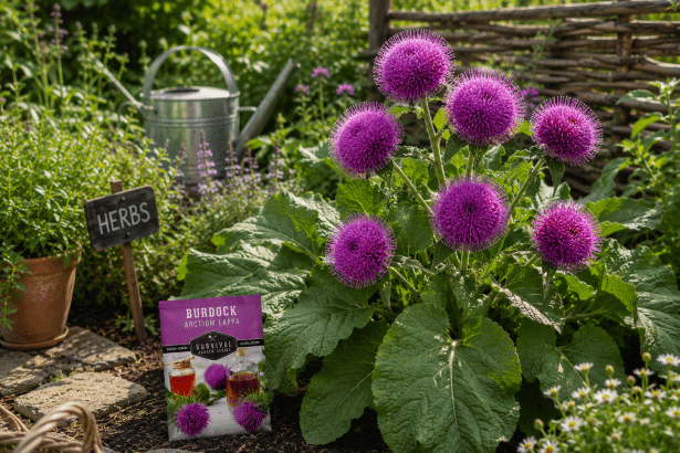 Image 1 of Burdock Seeds: Why More Gardeners Are Giving This Traditional Plant a Second Look