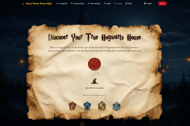 Image 1 of Which Hogwarts House Are You? Take the Harry Potter House Quiz to Find Out