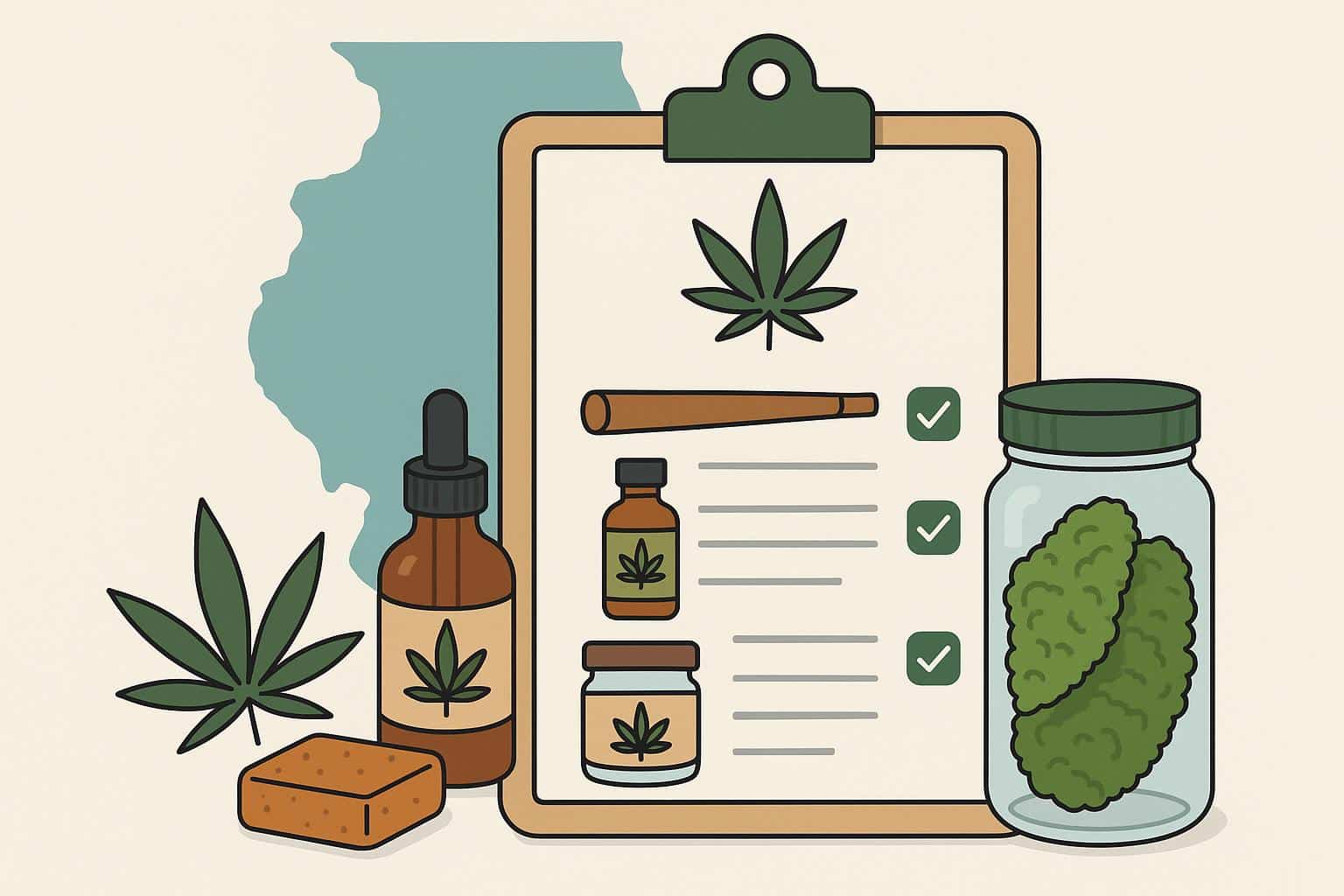 Illinois cannabis product menu options and features to meet modern consumer expectations