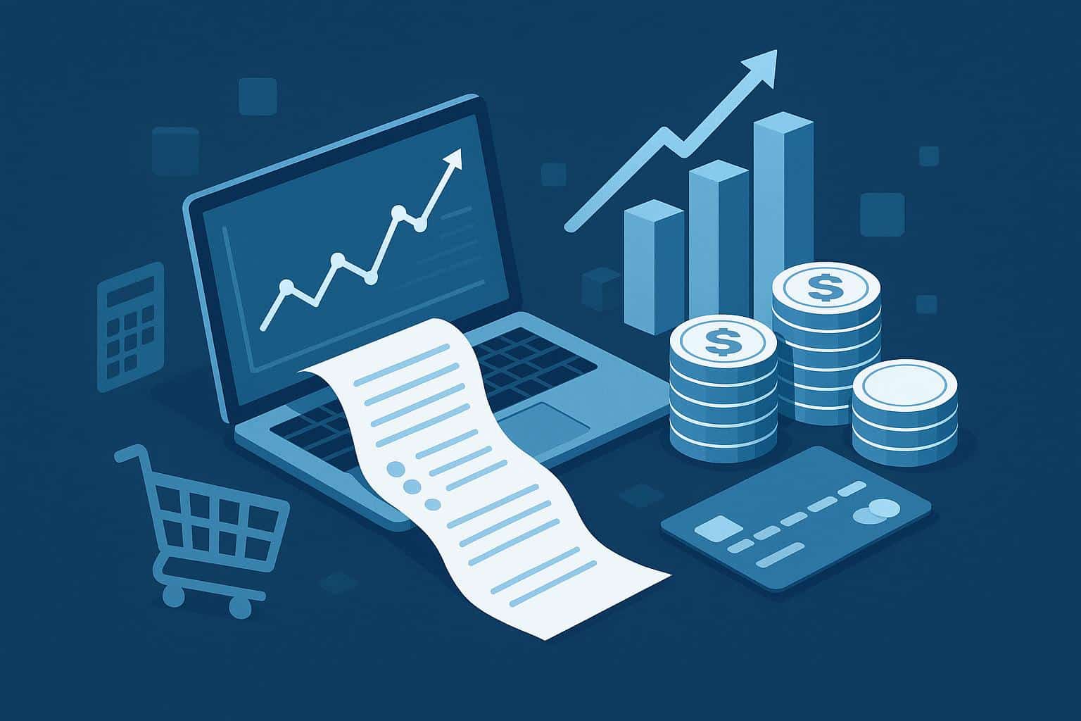 Graph illustrating high-volume transaction strategies for modern business operations and growth