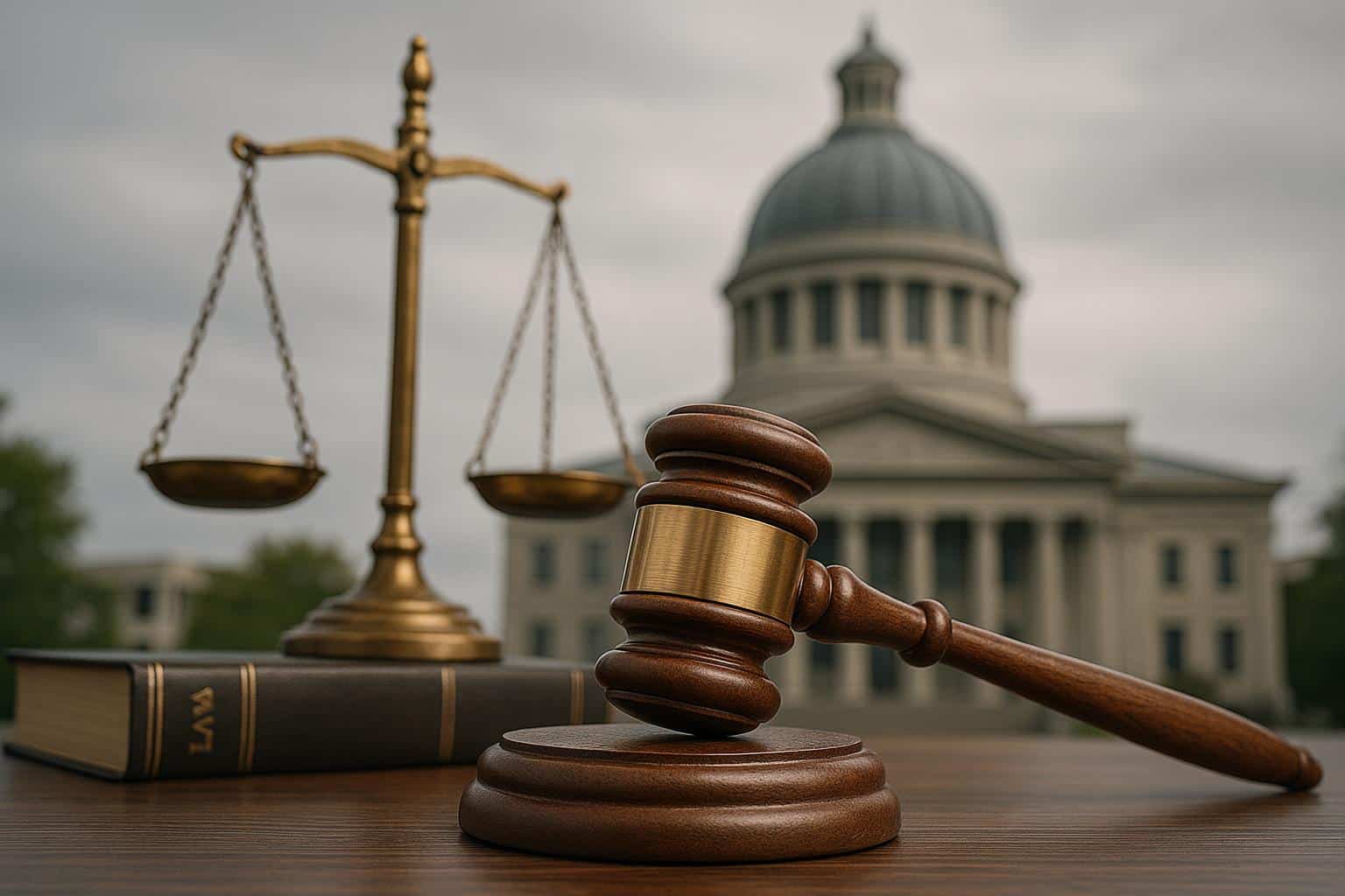Huntsville courthouse exterior symbolizing mesothelioma legal support for affected families