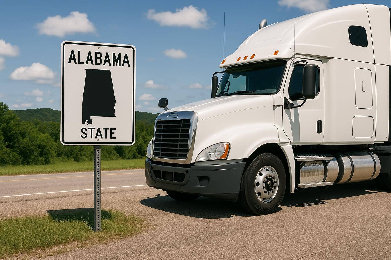 Alabama commercial truck regulations and qualifications guide for drivers and transport employers