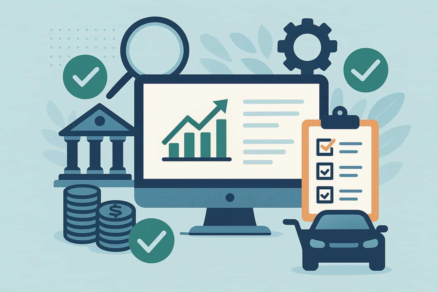 Automated digital auditing tools analyzing data to standardize consumer choices in crowded markets