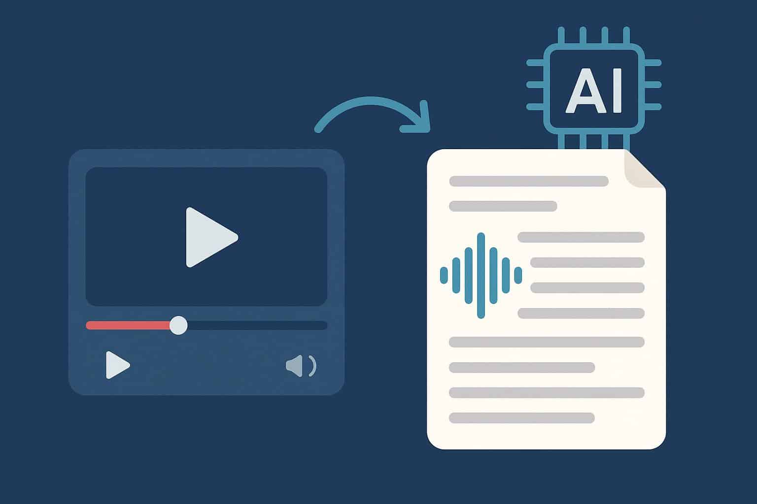 Soundwise AI generates searchable video transcripts from YouTube, enhancing content usability