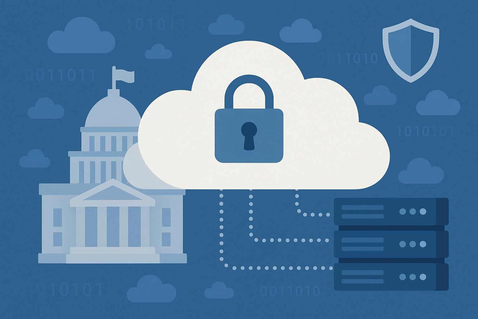 Cloud engineers managing secure federal technology infrastructure and cybersecurity systems