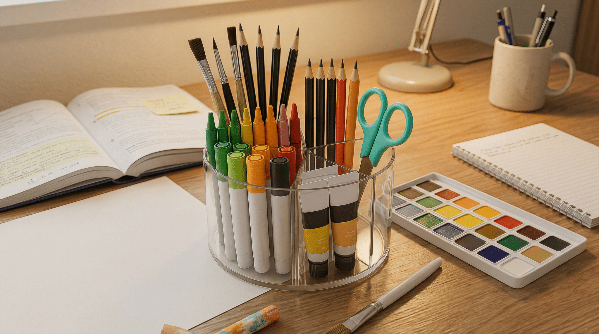 Image 1 of What Makes a 360° Rotating Acrylic Pen Holder Worth Buying?