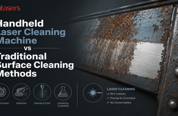 Image 1 of Handheld Laser Cleaning Machine vs Traditional Surface Cleaning Methods