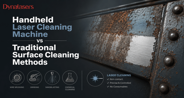 Image 1 of Handheld Laser Cleaning Machine vs Traditional Surface Cleaning Methods