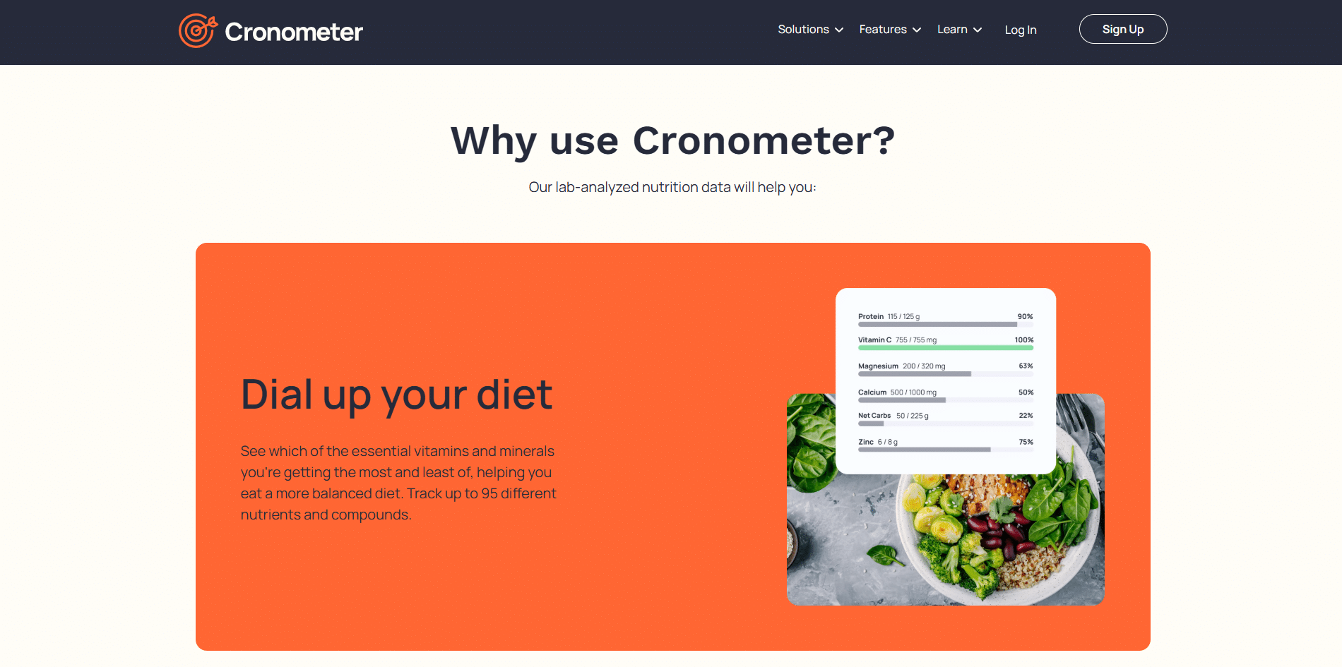 Image 1 of The Simple Habit That Helped Me Understand My Nutrition with Cronometer