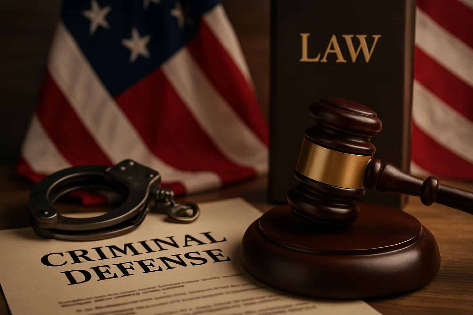 Courtroom gavel and law books symbolizing effective criminal homicide defense strategies