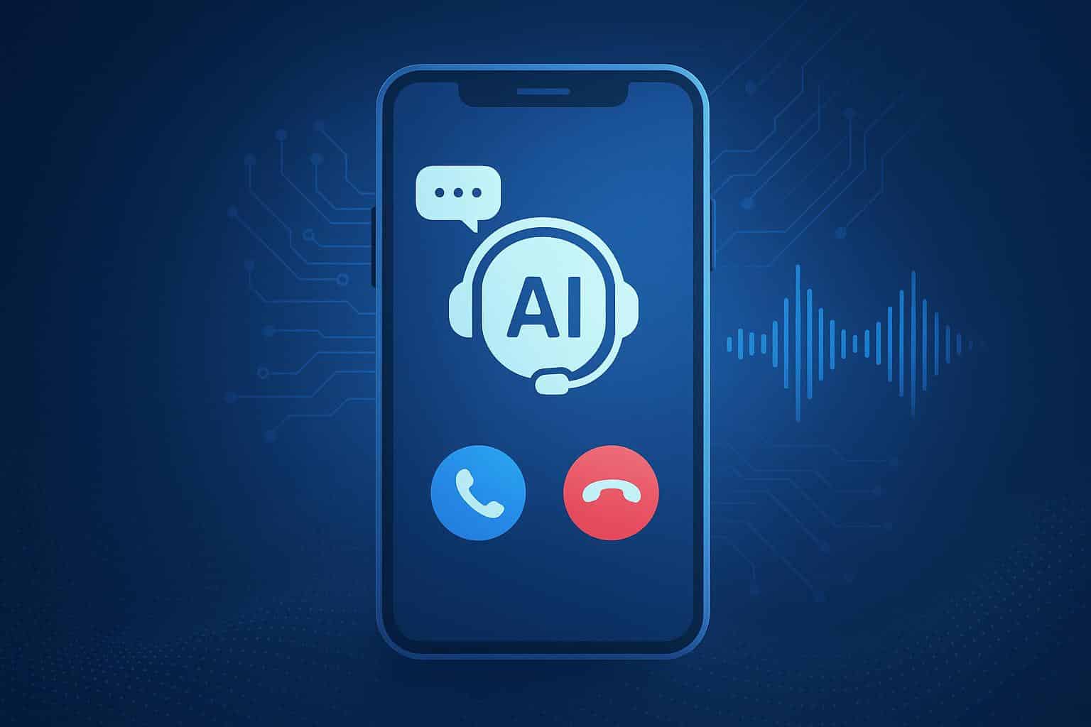 AI-powered virtual phone agent assisting customers with advanced automated customer service solutions