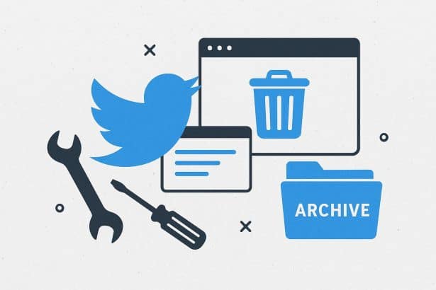 Comparison of top Twitter archive cleanup tools for efficient social media management