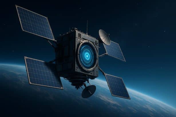 Advanced on-board computer technology powering next-generation autonomous satellite in orbit