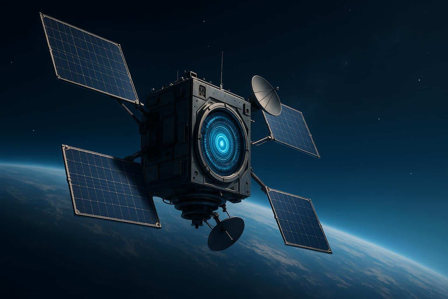 Advanced on-board computer technology powering next-generation autonomous satellite in orbit