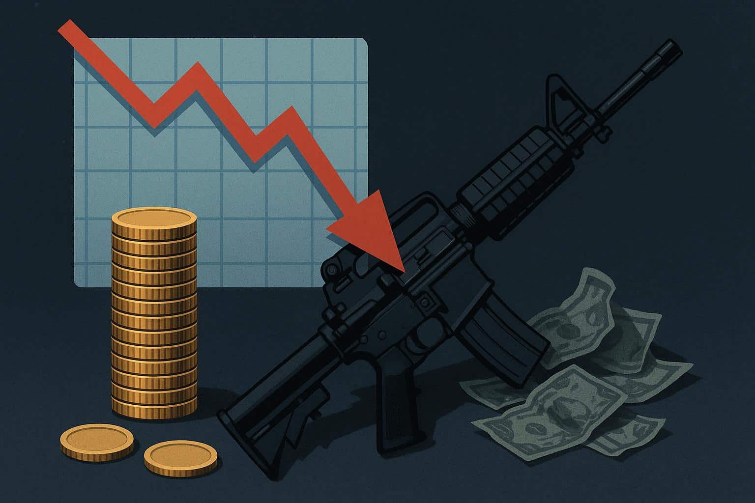 Virtual currency and in-game loot in extraction shooter gameplay illustrating economic balance