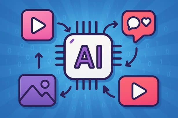 Grok Imagine AI tool generating vibrant images and videos for viral social media content creation