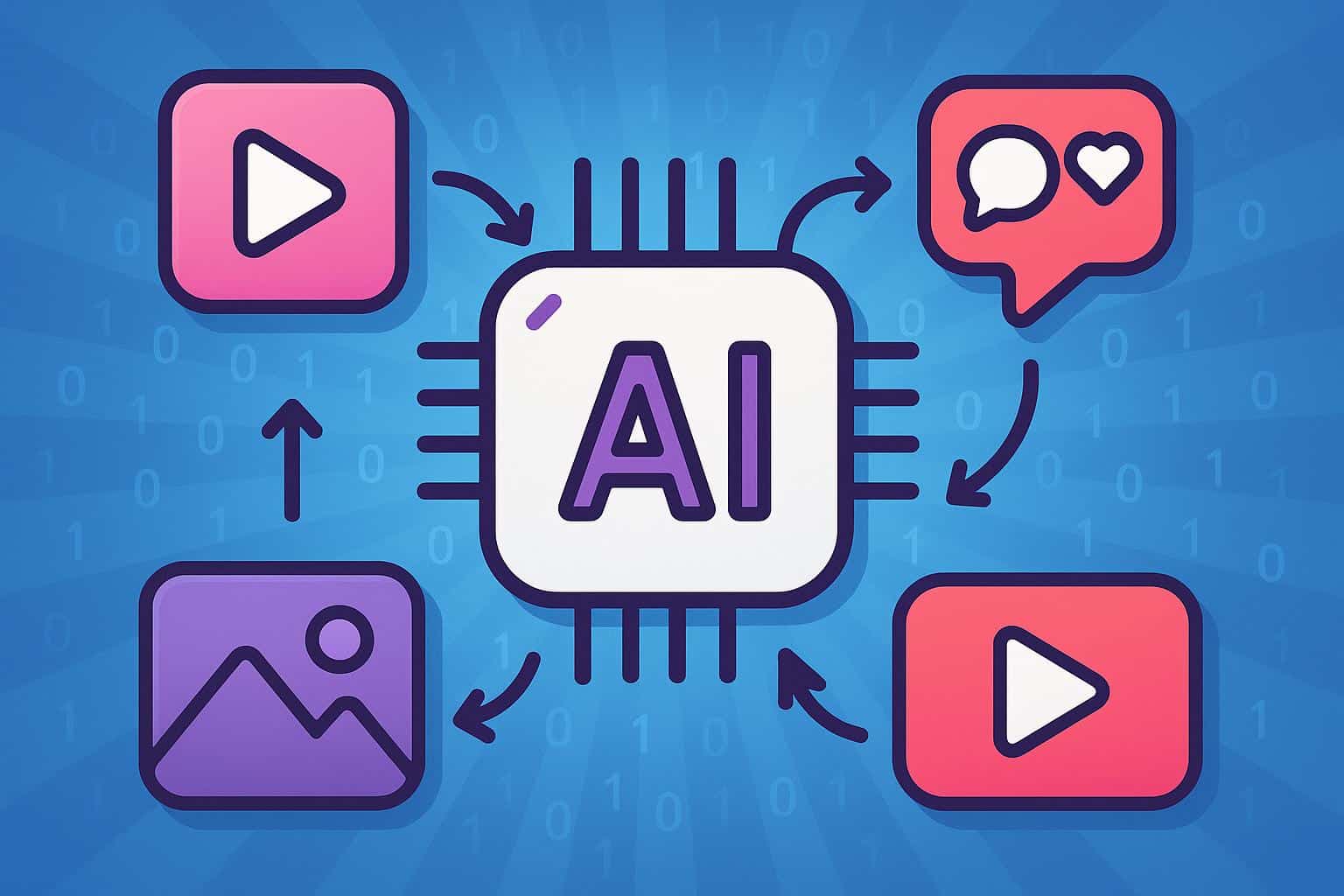 Grok Imagine AI tool generating vibrant images and videos for viral social media content creation