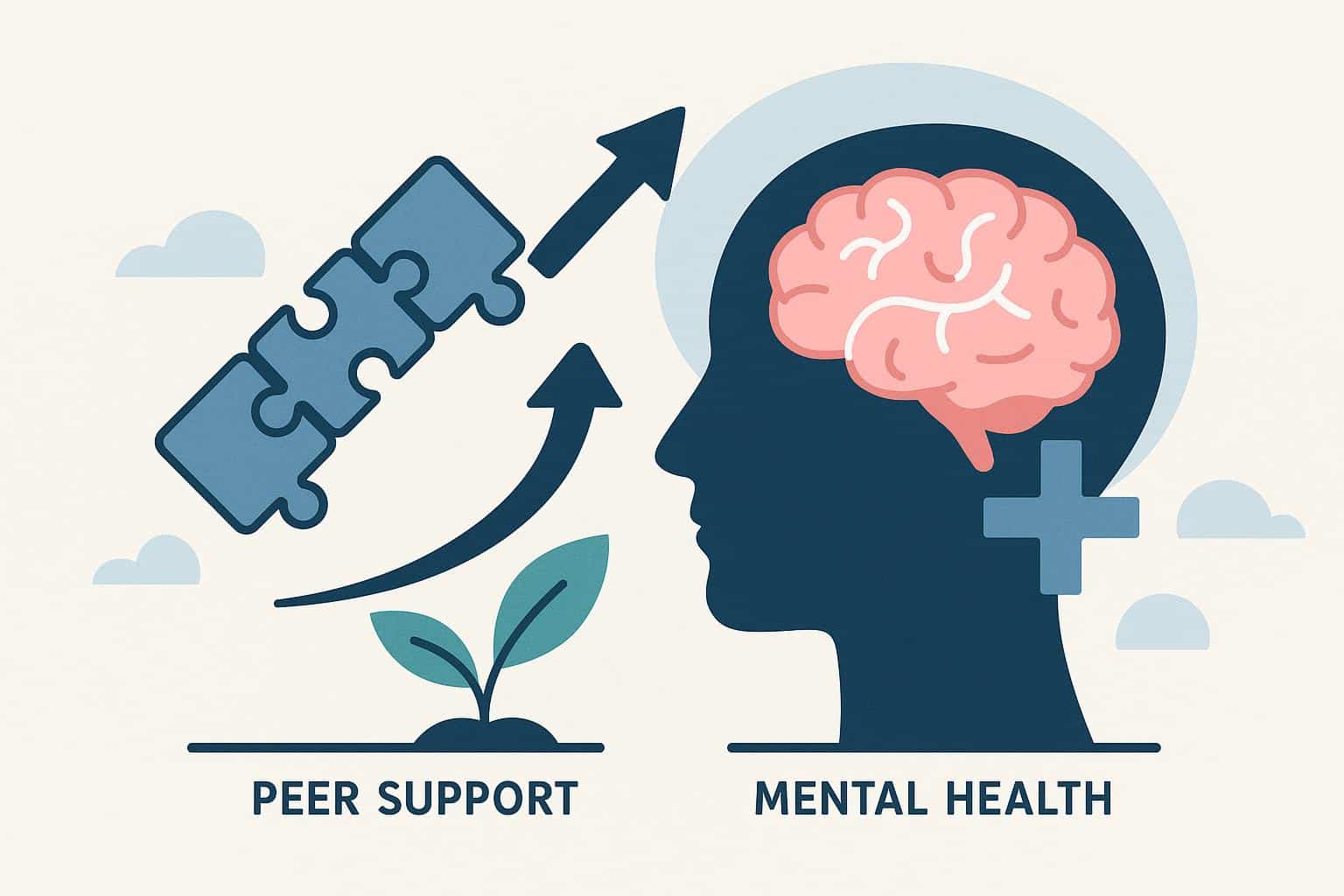Peer support groups and mental health integration in modern addiction recovery programs