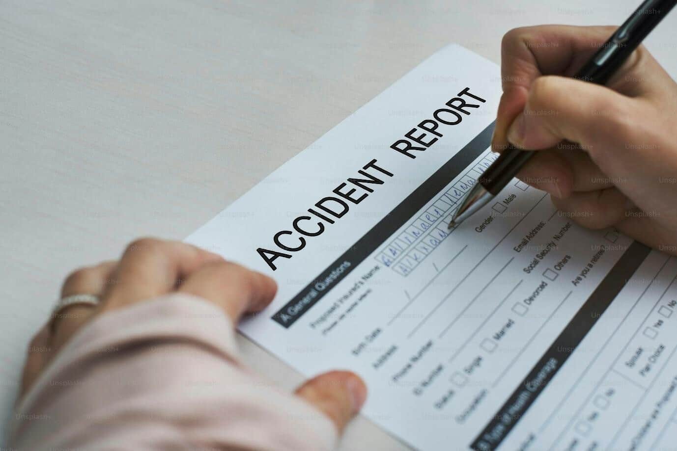 Image 1 of What Information Is Included in a Police Accident Report?