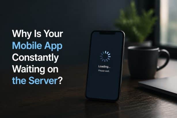 Image 1 of If any link in that chain is slow, the app inherits the delay. The user sees a spinner and blames the app.