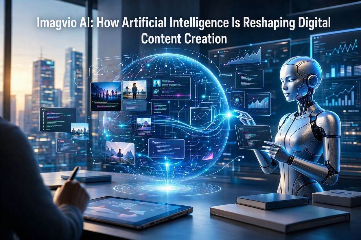 Image 1 of https://www.findarticles.com/ Imagvio AI: How Artificial Intelligence Is Reshaping Digital Content Creation