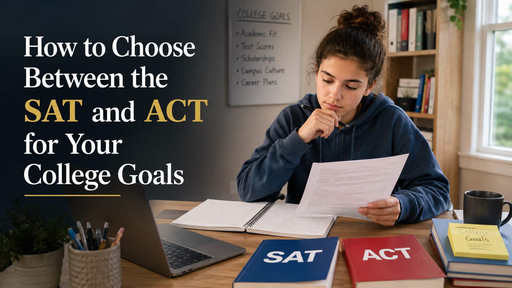 Image 1 of How to Choose Between the SAT and ACT for Your College Goals