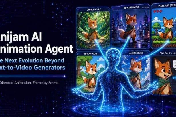 Image 1 of Anijam AI Animation Agent: The Next Evolution Beyond Text-to-Video Generators