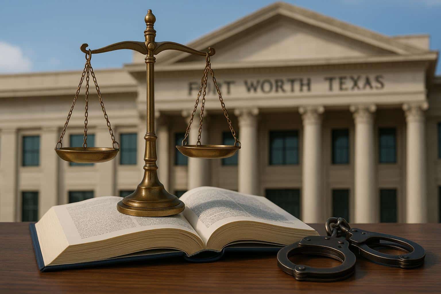 Fort Worth courthouse exterior representing top-rated criminal defense attorneys in Texas