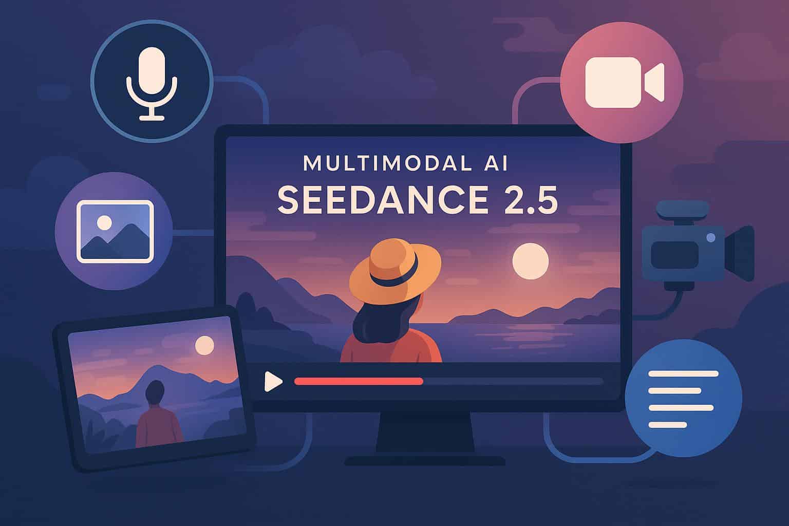 Multimodal AI video input technology for creators using Seedance 2.5 platform