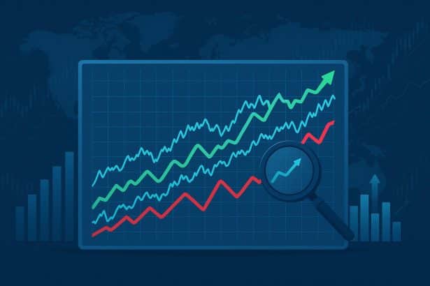 Forex charts and market data analysis illustrating currency trend insights for traders