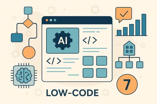 Low-code AI platforms comparison chart highlighting top enterprise solutions for business teams