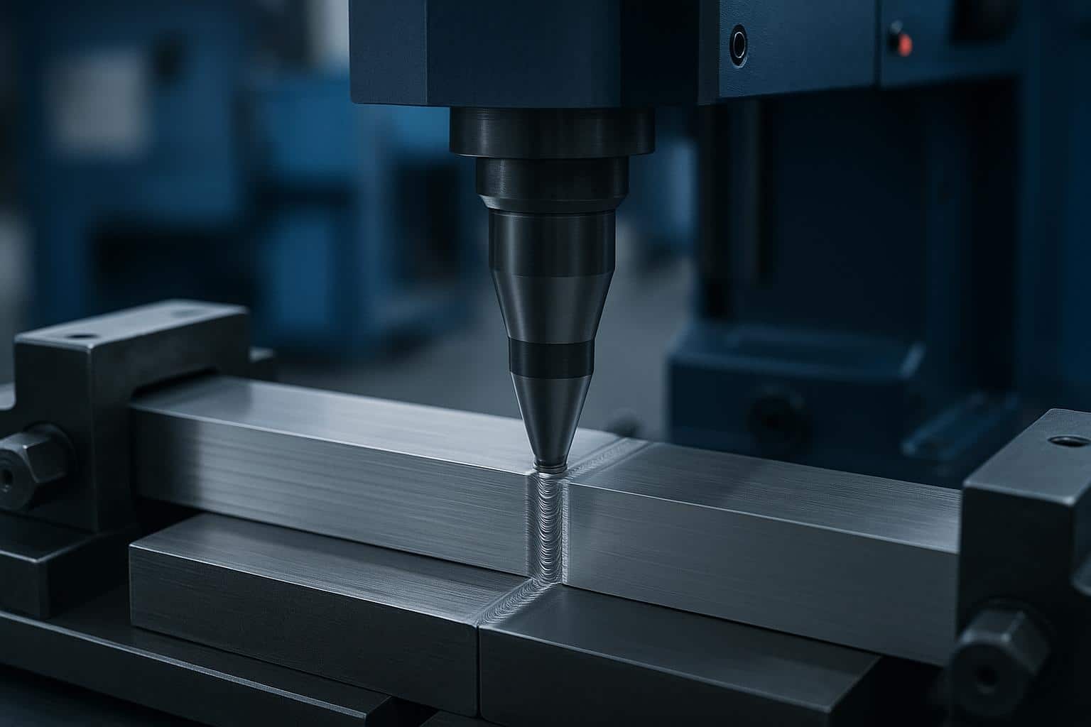 Friction stir welding machine enhancing precision manufacturing in advanced technology industry