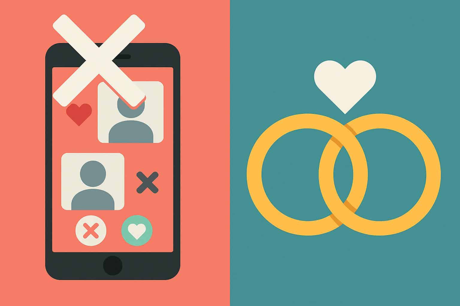 Declining dating app usage contrasted with Mizwaj&rsquo;s approach to marriage-focused matchmaking