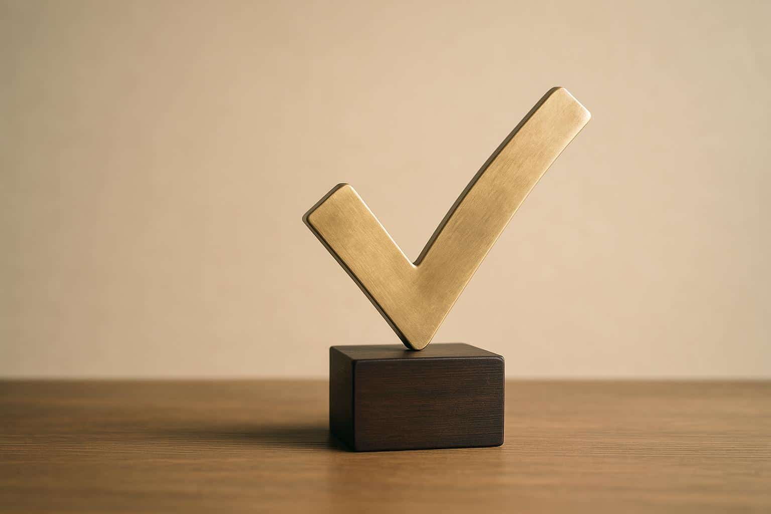 Subtle spotlight highlighting a trophy symbolizing the impact of acknowledgment and recognition