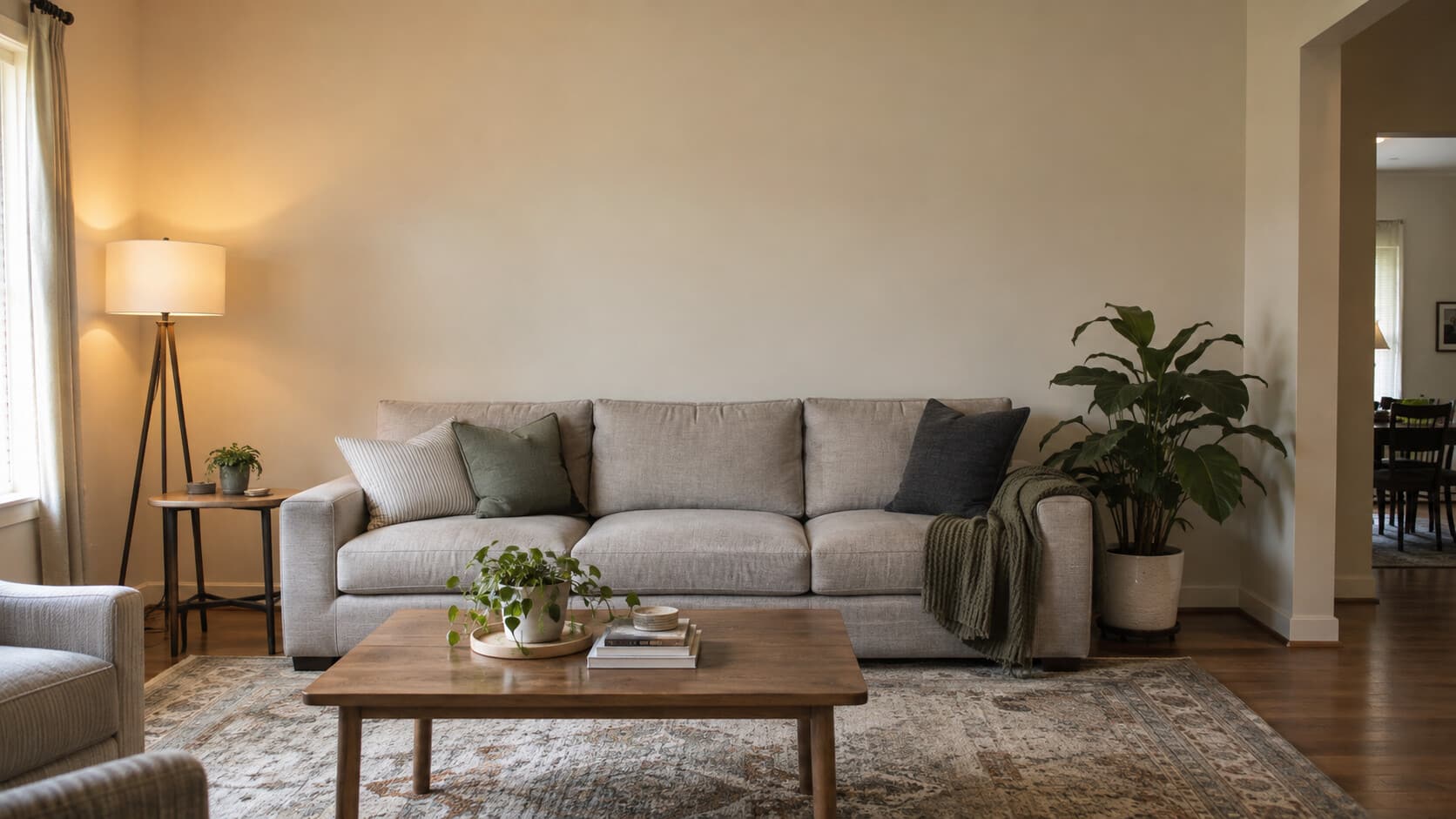 Image 1 of How to Style an Empty Wall on Any Budget: From DIY Paint-by-Numbers to Statement Wall Art