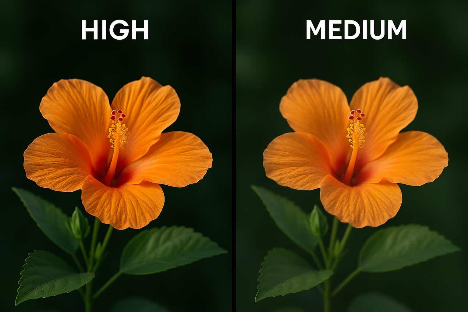 Comparison of GPT Image 2 high and medium quality output for optimal image selection