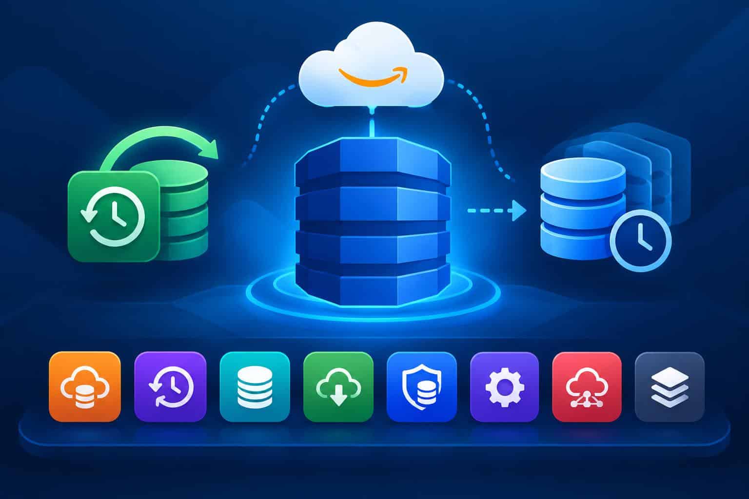 Amazon DynamoDB backup solutions comparison including AWS Backup, PITR, and third-party tools