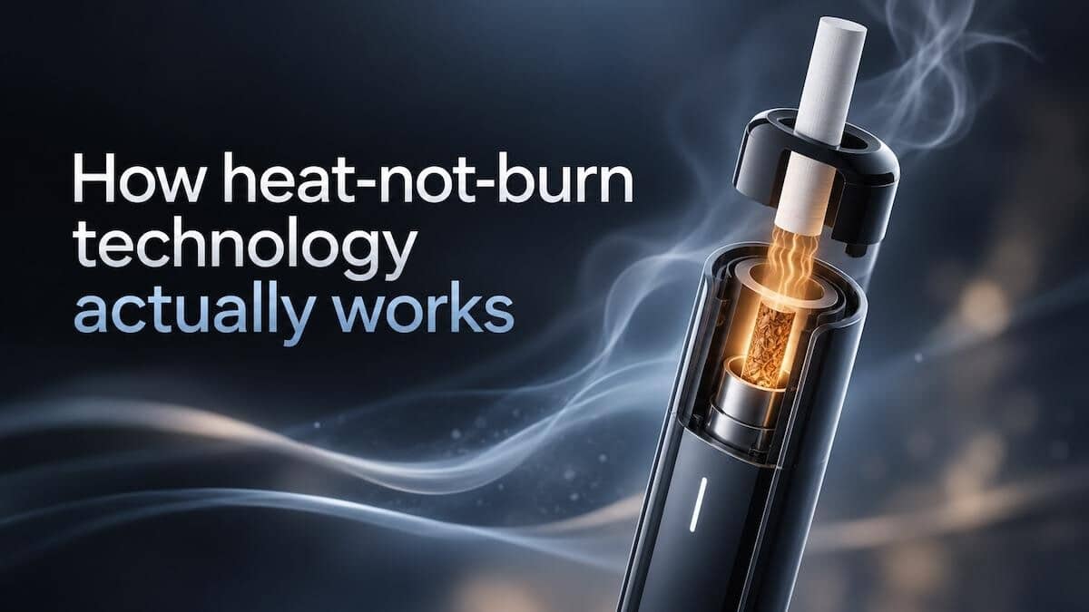 Image 1 of How Does Heated Tobacco Work Without Burning?