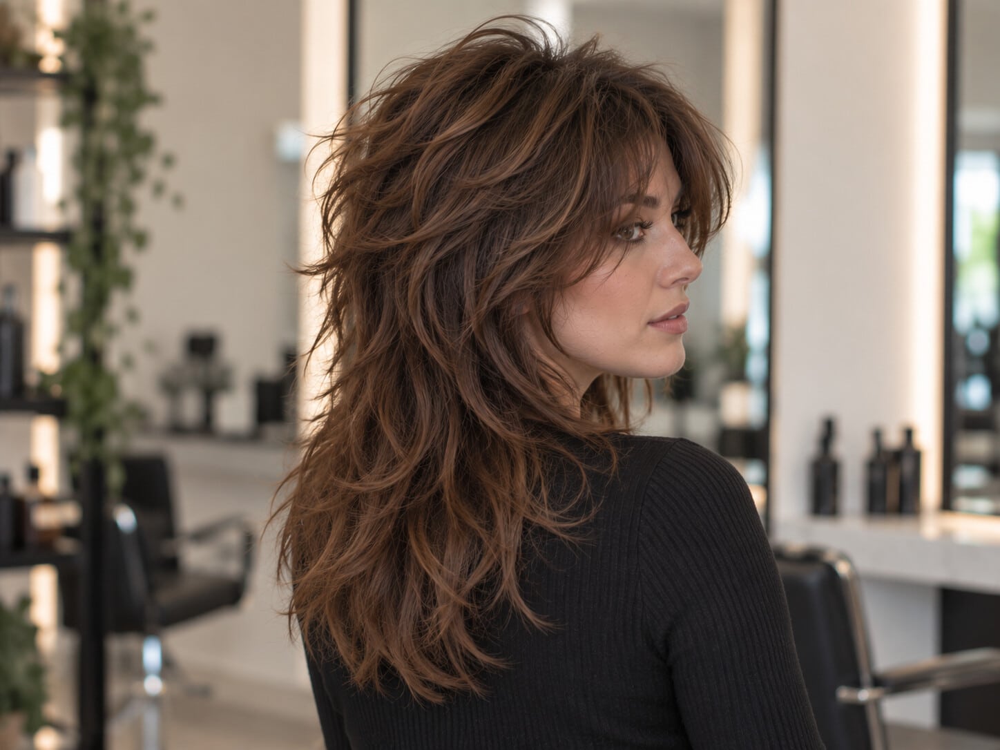 Image 1 of Wolf Cut Women: Trendy Shaggy Wolf Hairstyles for 2026
